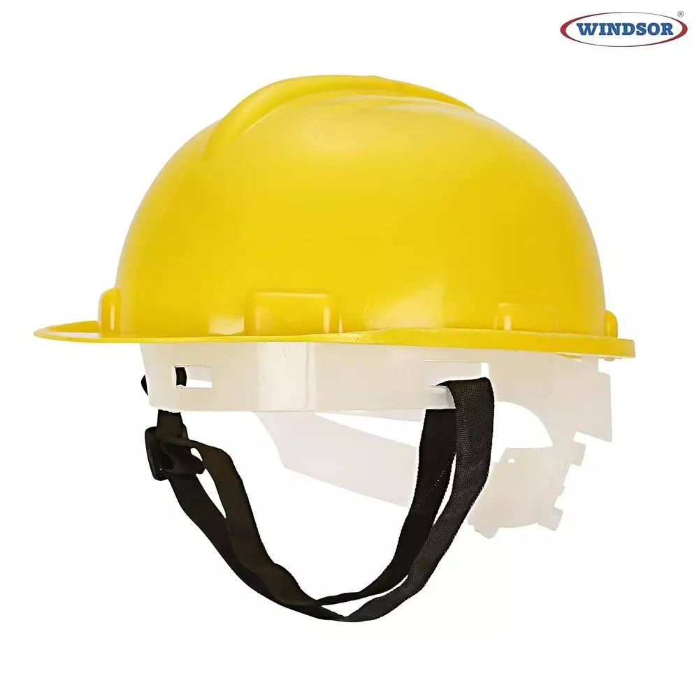 Windsor Helmet Ratchet With Spring Face Shield Head Free Size Ratchet Yellow, 703-Lite_