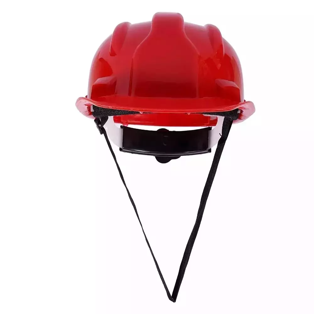 beggosafe-safety-helmet-ratchet-type-adjustable-chin-strap-free-size-polypropylene-co-polymer-red-pack-of-5