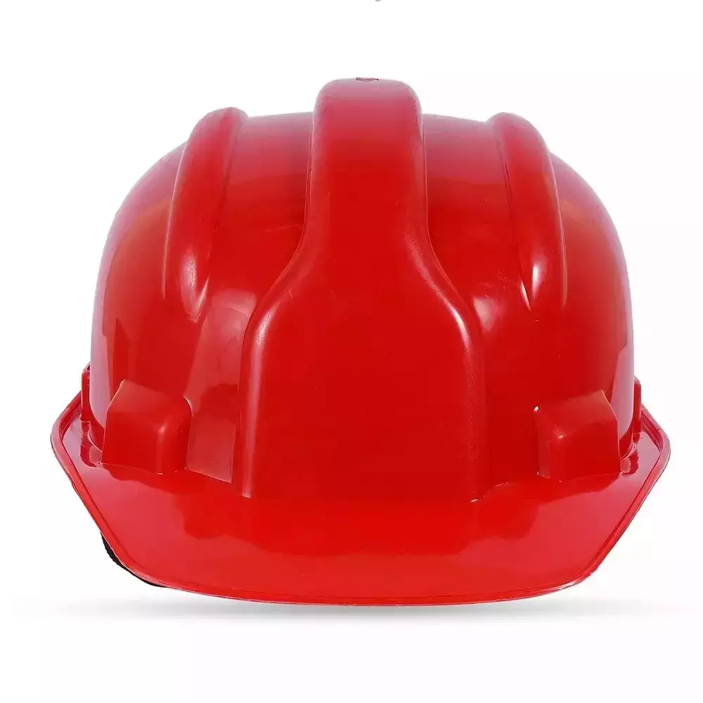 beggosafe-safety-helmet-ratchet-type-adjustable-chin-strap-free-size-polypropylene-co-polymer-red-pack-of-5