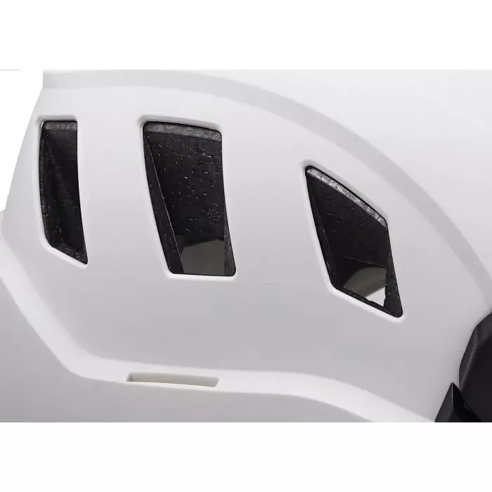 Petzl STRATO VENT White Safety Helmet with Chin Strap Adjustable Ventilated, A020BA00