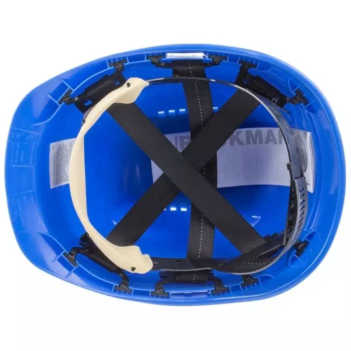 Skytec Rockman Blue Safety Helmet Ventilated, 2C6000BL0000