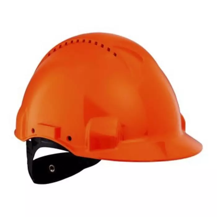 3M Peltor Uvicator G3000 Orange Safety Helmet Ventilated, G30NOR