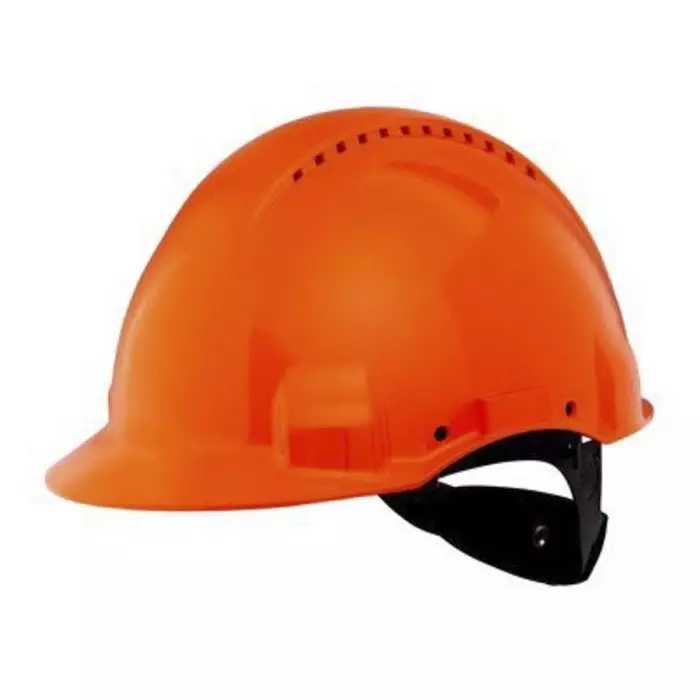 3M Peltor Uvicator G3000 Orange Safety Helmet Ventilated, G30NOR