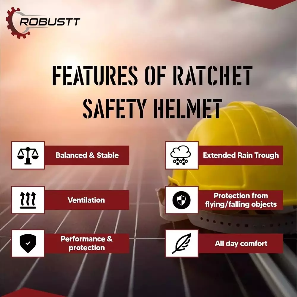 generic-ventilatedratchet-pvc-safety-helmet-yellow-color-pack-of-5