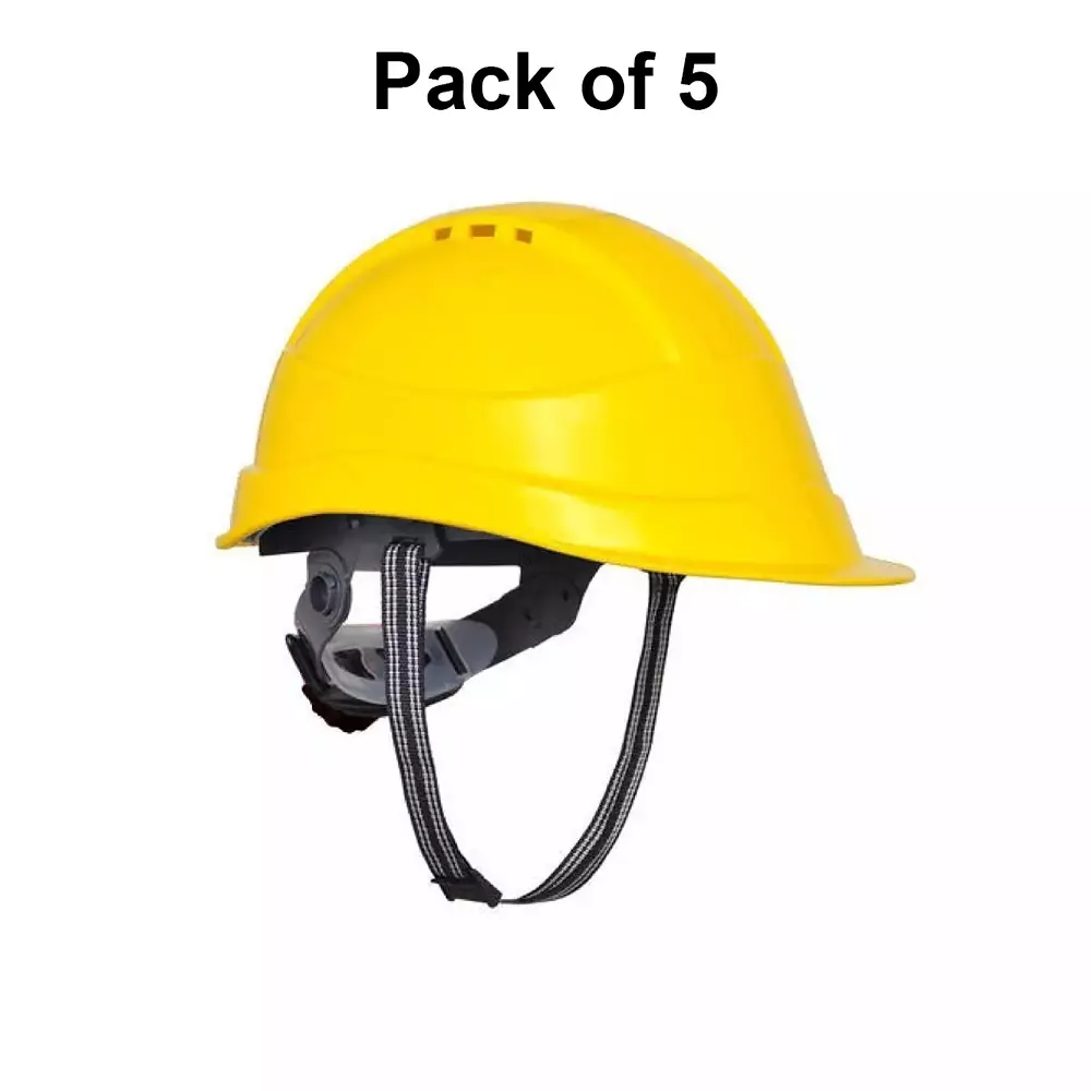 generic-ventilatedratchet-pvc-safety-helmet-yellow-color-pack-of-5