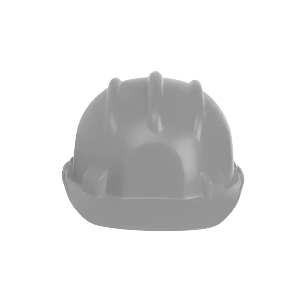 karam-ratchet-type-safety-helmet-with-protective-peak-280-x-220-x-180-mm-size-polypropylene-co-polymer-grey-for-industrial-use-pn521
