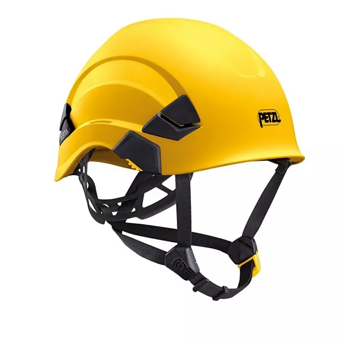 Petzl VERTEX Yellow Safety Helmet with Chin Strap Adjustable, A010AA01