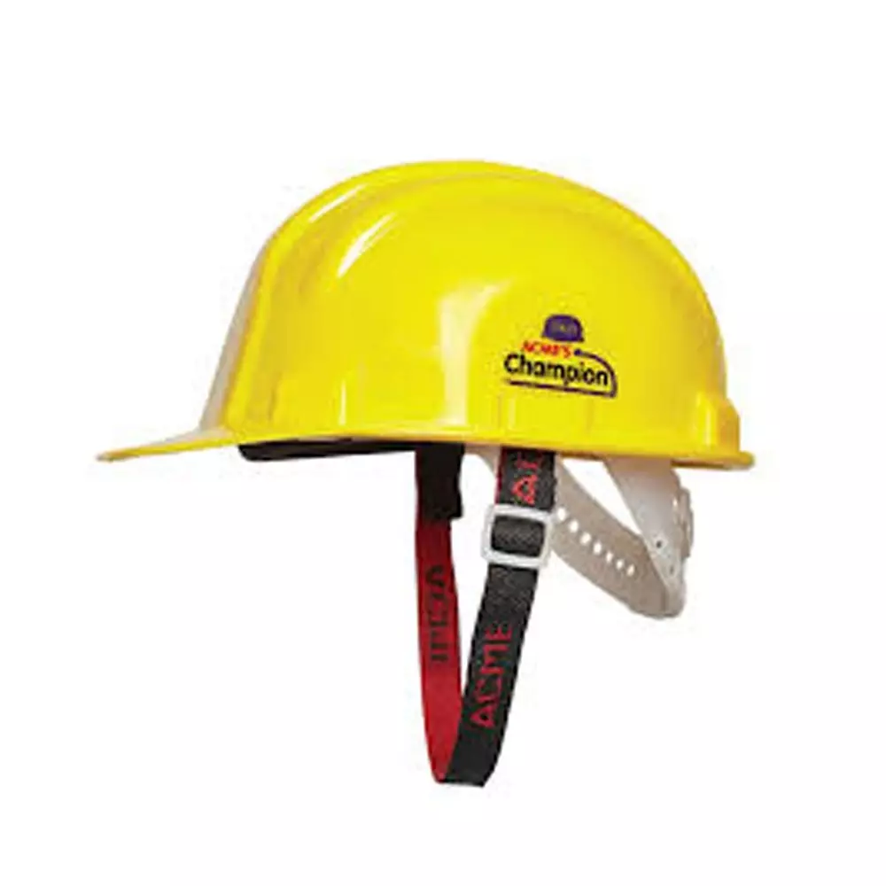 acme-champion-ratchet-safety-helmet-yellow-pvc-for-industrial-use-pack-of-5-pcs