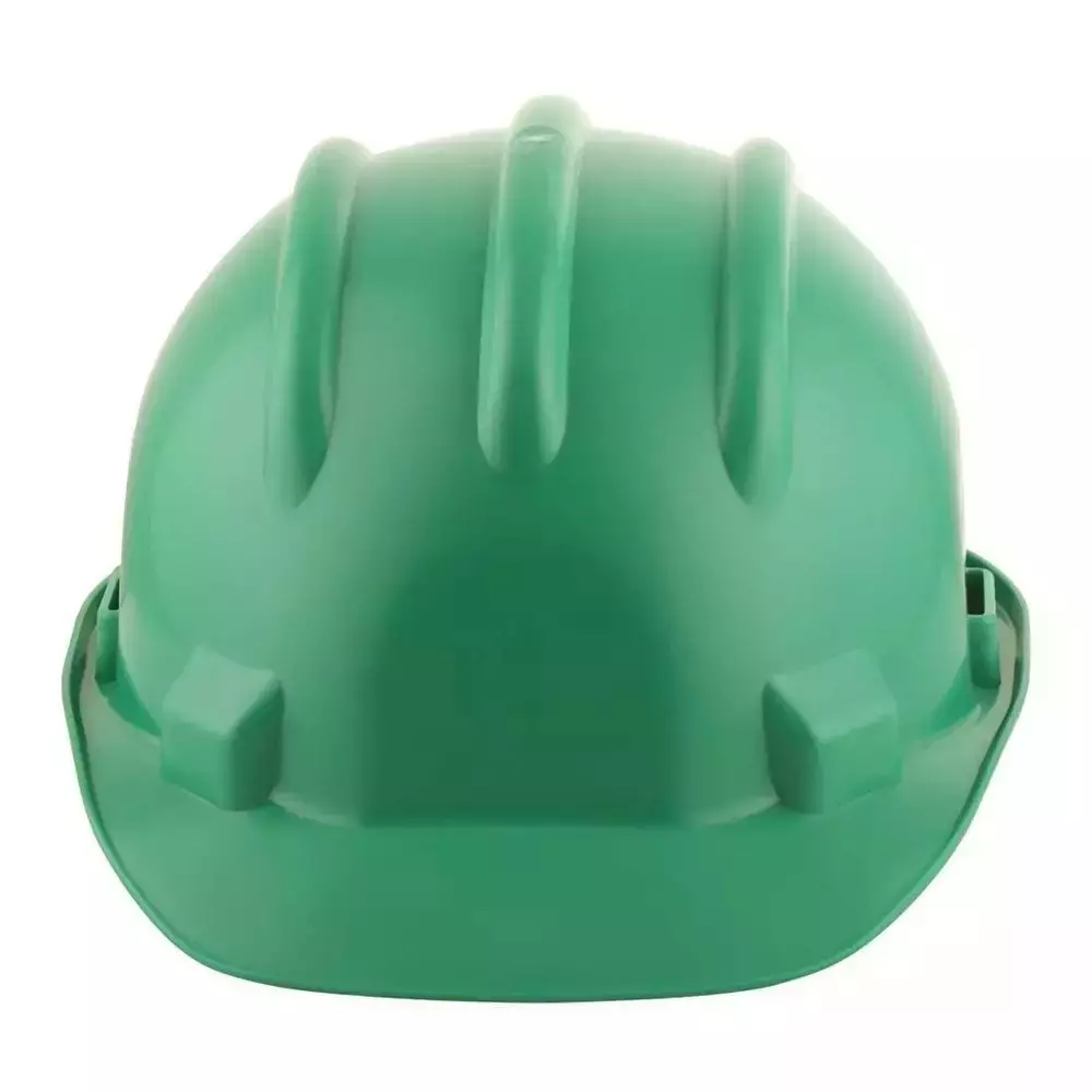 beggosafe-safety-helmet-ratchet-type-adjustable-chin-strap-free-size-polypropylene-co-polymer-green-pack-of-5