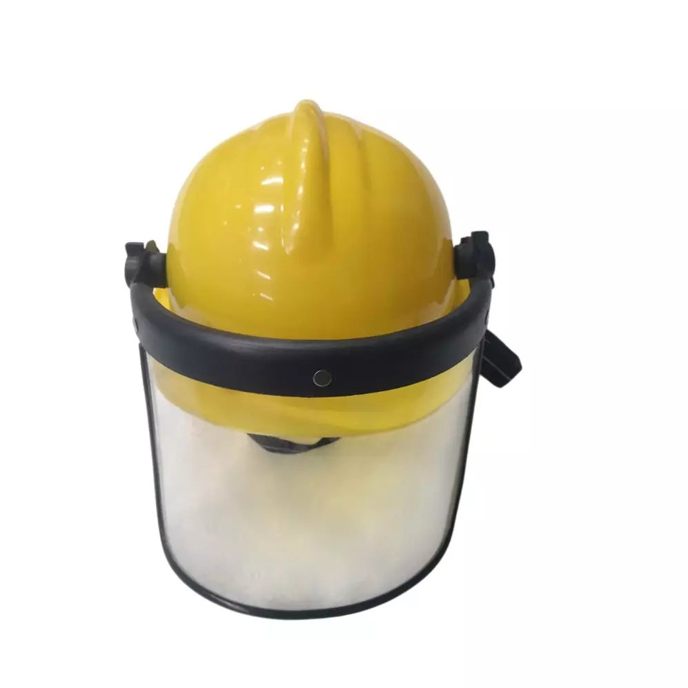 Generic Safety Helmet with 6x12 inch face shield Isi Certified HDPE (Pack of 3 Pcs)