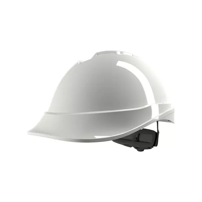 MSA Safety V-Gard 200 White Safety Helmet Adjustable, GV712-0000000-000