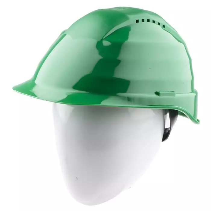 Skytec Rockman Green Safety Helmet Ventilated, 2C6000GR0000