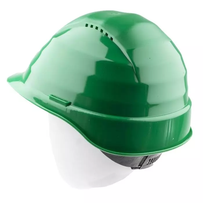 Skytec Rockman Green Safety Helmet Ventilated, 2C6000GR0000