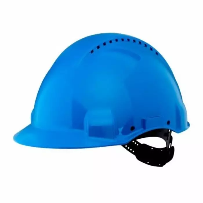 3M G3000 Blue Safety Helmet Adjustable Ventilated, G3000 CUV-BB