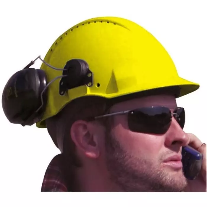 3M G3000 Yellow Safety Helmet Adjustable Ventilated, G3000C GU
