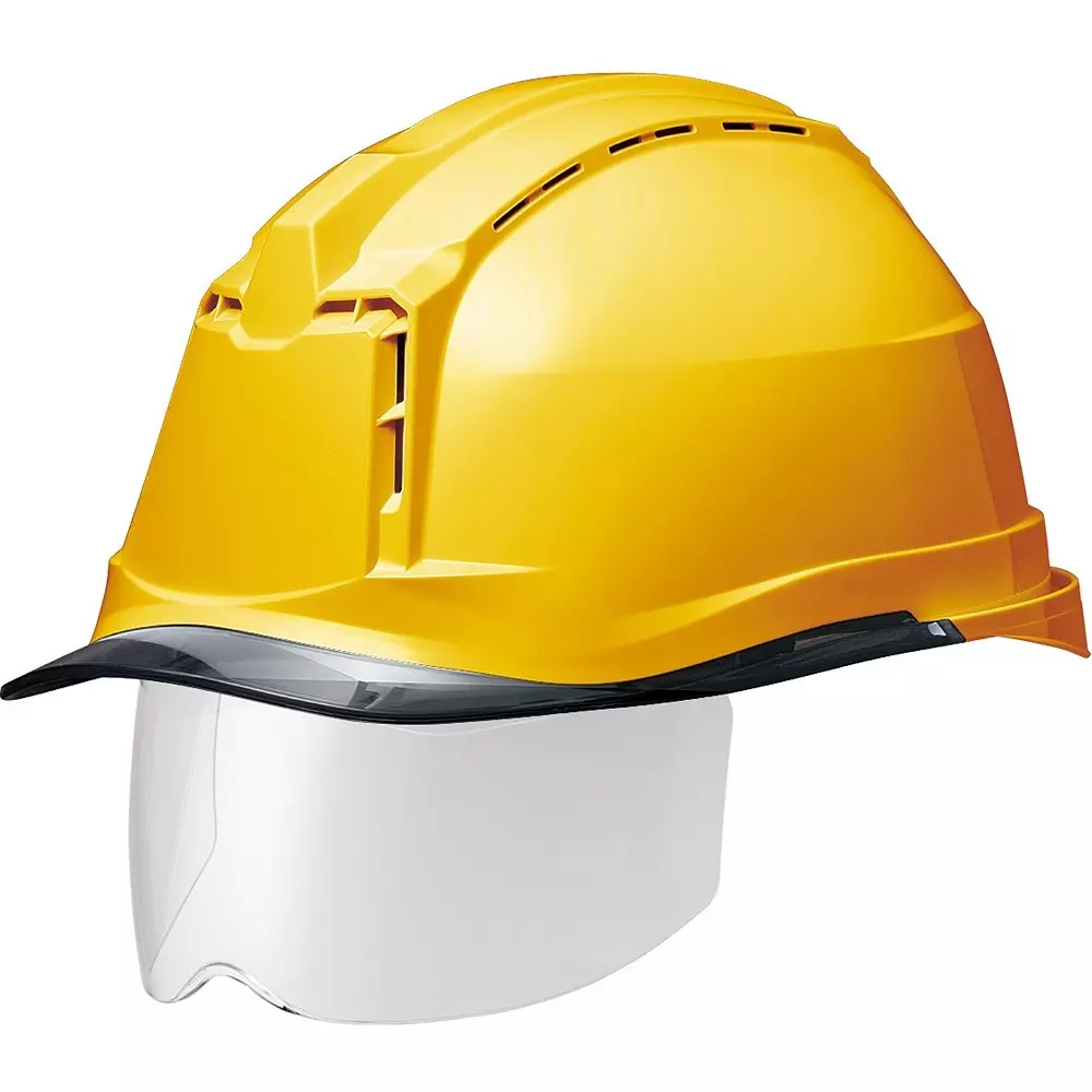 MIDORI Heat Shield Helmet 52.5-63 cm Head Circumference, SCH-19PCLVS-RA3-ALPHA-Y/S