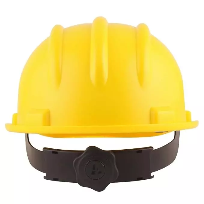 angelsafe-safety-helmet-with-adjustable-ratchet-and-chin-strap-hdpe-body-free-size-yellow-color-for-head-protection-pack-of-5