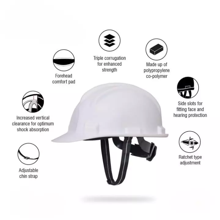 angelsafe-safety-helmet-with-adjustable-ratchet-and-chin-strap-hdpe-body-free-size-white-color-for-head-protection-pack-of-5