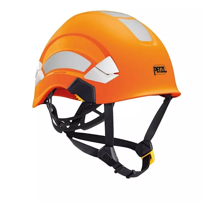 Petzl VERTEX Orange Safety Helmet with Chin Strap Adjustable, A010DA01