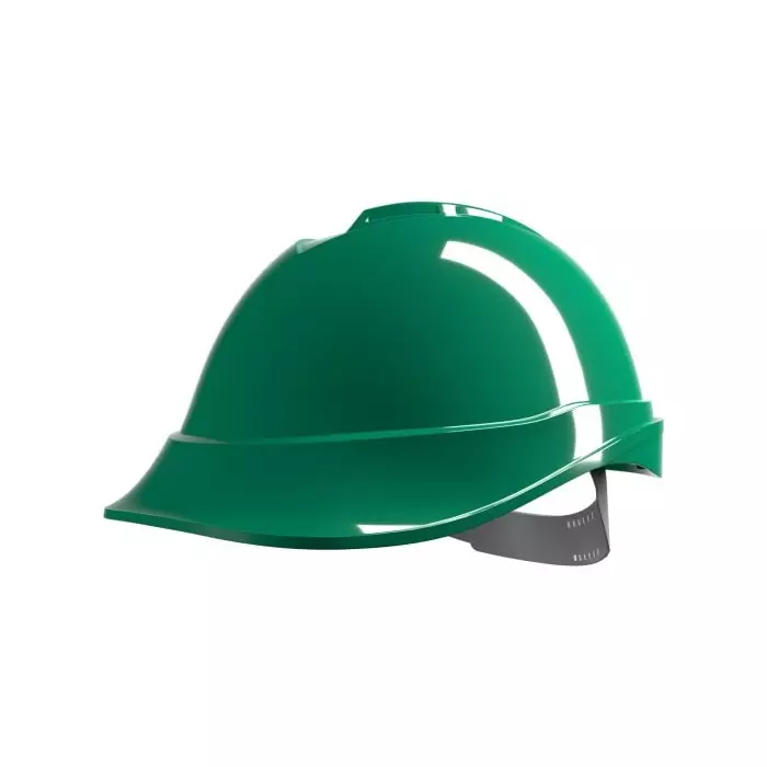MSA Safety V-Gard 200 Green Safety Helmet Adjustable, GV741-0000000-000