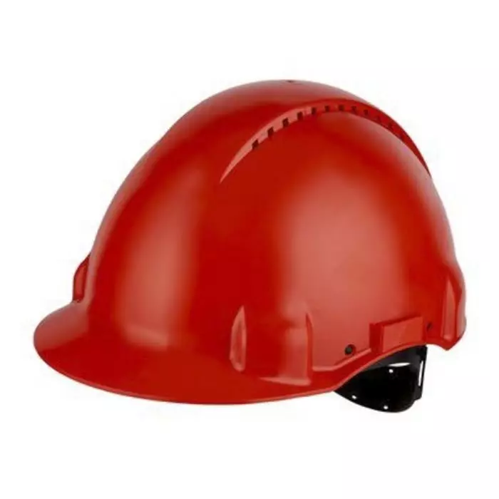 3M Peltor Uvicator G3000 Red Safety Helmet Ventilated, G30CRD