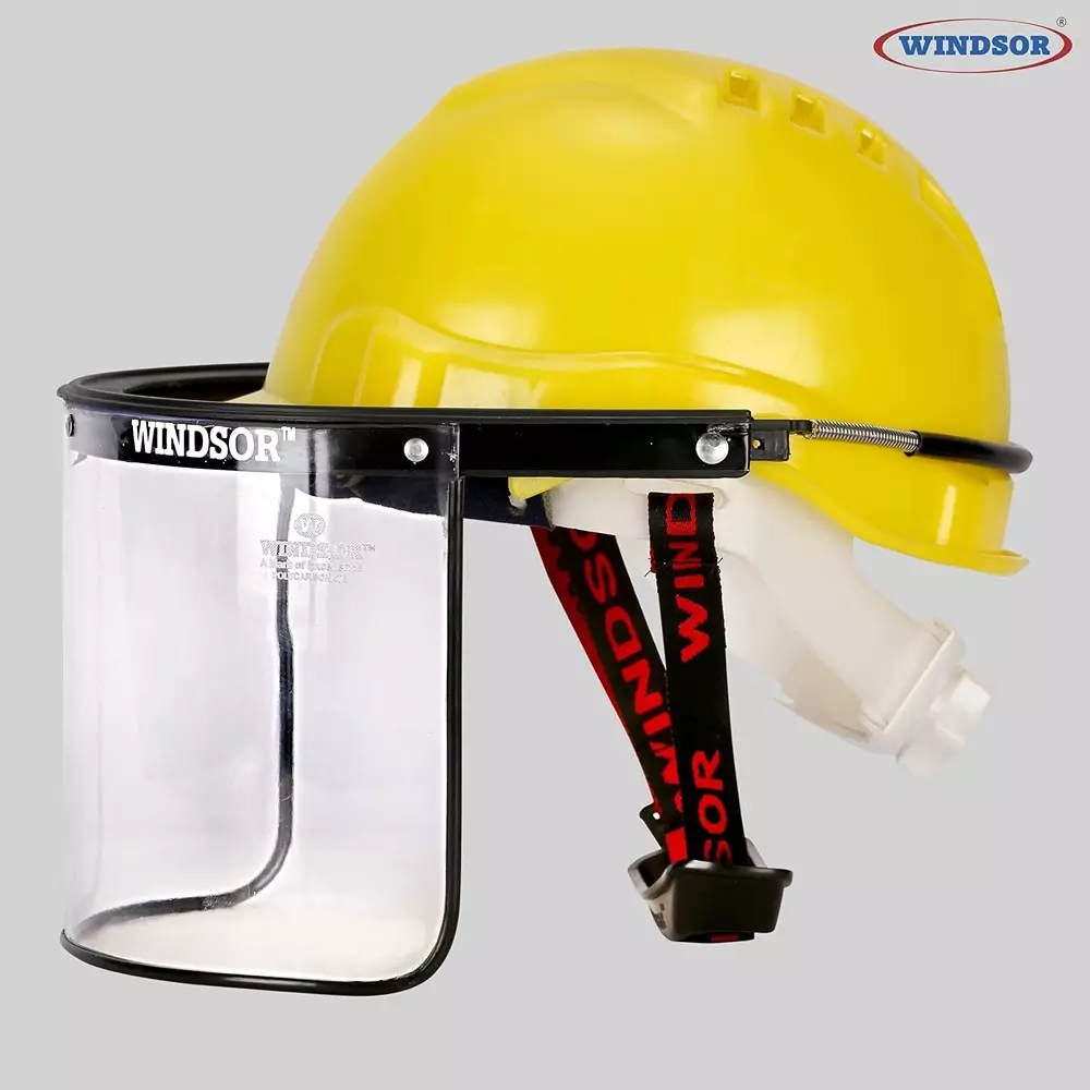 Windsor Helmet Ratchet With Spring Face 6x12 Inch Ratchet Yellow