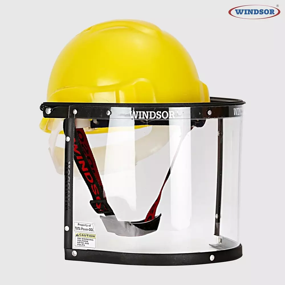Windsor Safety Helmet Free Size Ratchet Yellow