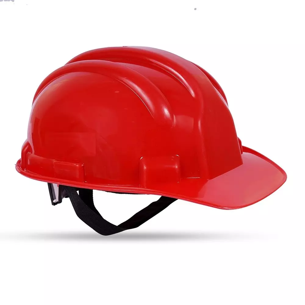 angelsafe-safety-helmet-with-adjustable-ratchet-and-chin-strap-hdpe-body-free-size-red-color-for-head-protection-pack-of-5