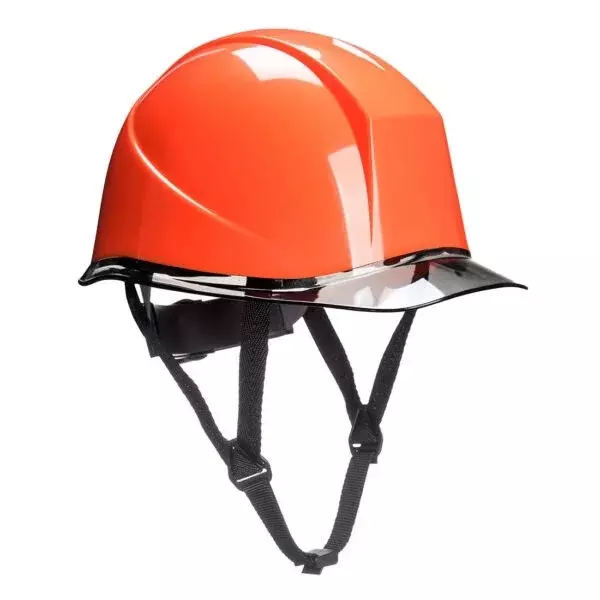 Portwest Skyview Safety Helmet Orange ABS, Polycarbonate for Industrial Use, PV74ORR-