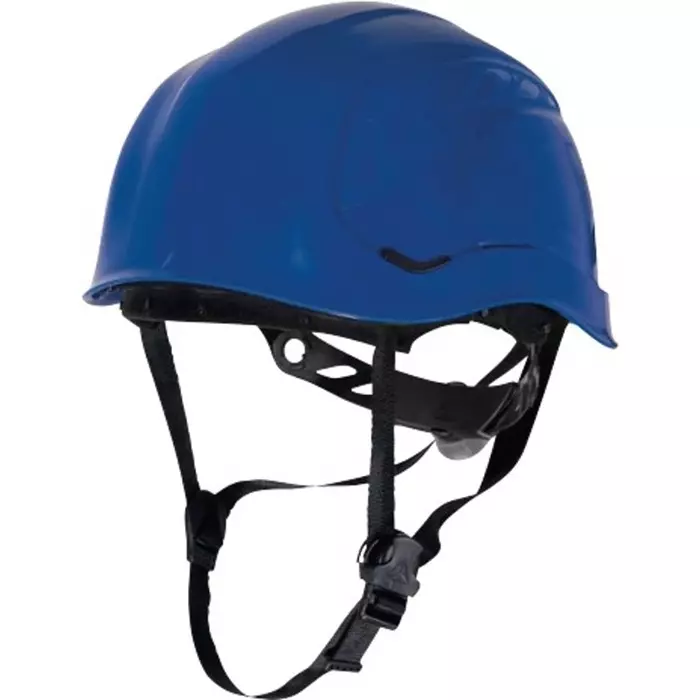 Delta Plus GRANITE PEAK Blue Safety Helmet with Chin Strap Adjustable, GRAPEBLFL