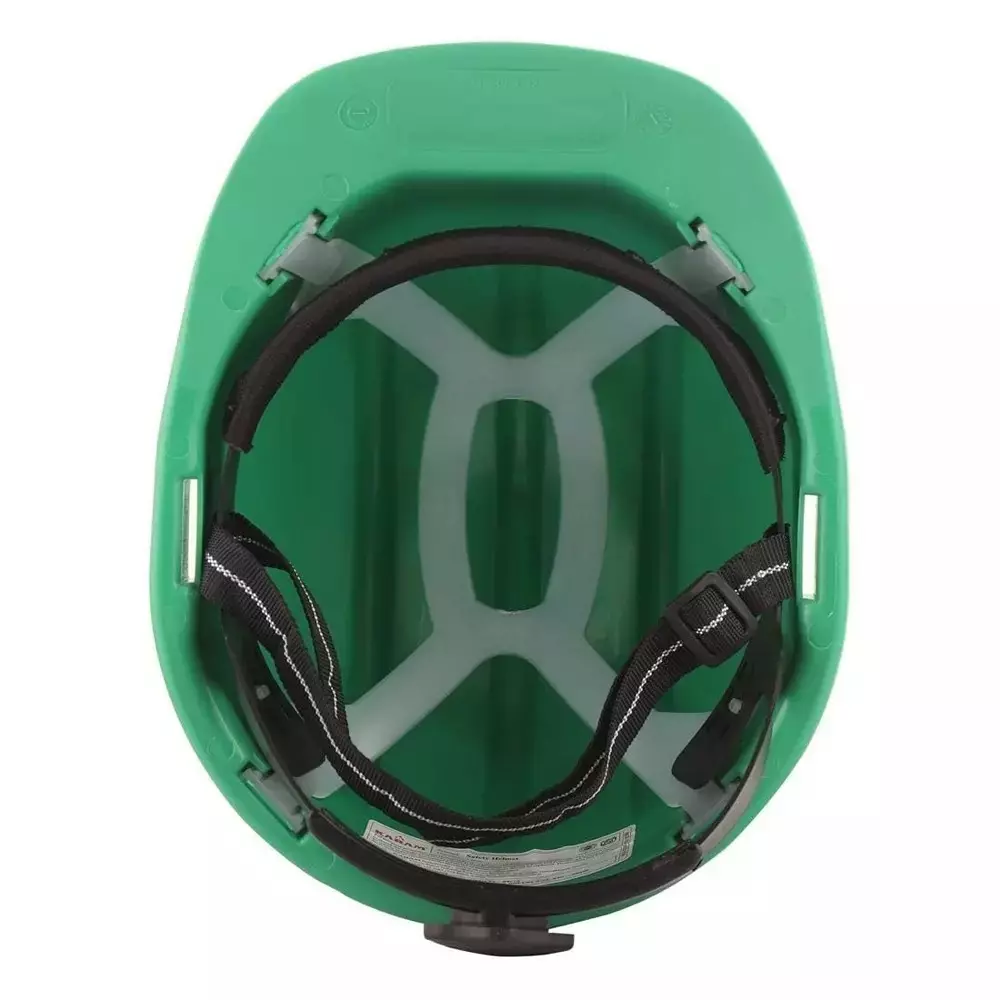 beggosafe-safety-helmet-ratchet-type-adjustable-chin-strap-free-size-polypropylene-co-polymer-green