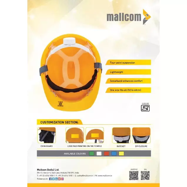 mallcom-yellow-safety-helmet-with-ratchet-jasper-ii