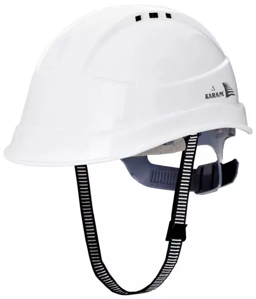 Karam PN545 Nape Type Shel Blast Helmet in Fluorescent Green - Pack of 5