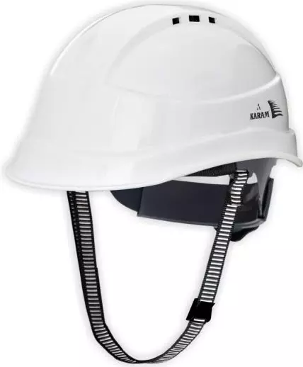 Karam PN541 Nape Type Shel Blast Helmet in Lamination Blue