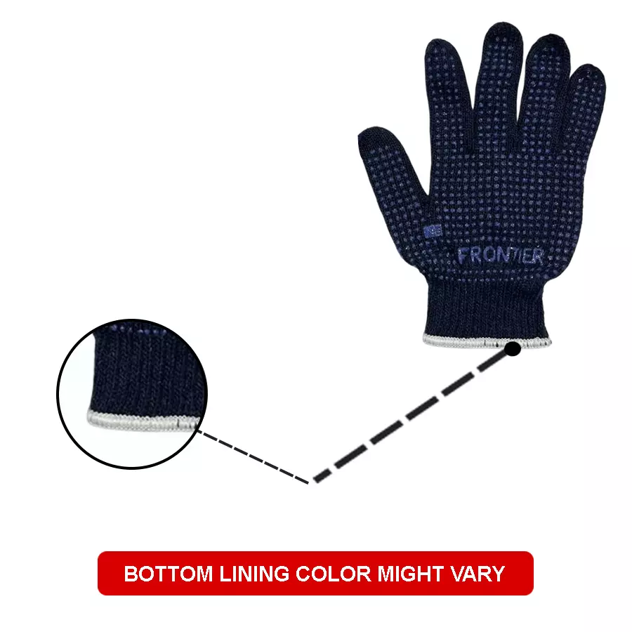 MangX Basic Safety Kit 120 GSM Polyester Jacket Non-Vented Helmet Cotton Glove, MX-KIT-NVJ120CGG-S