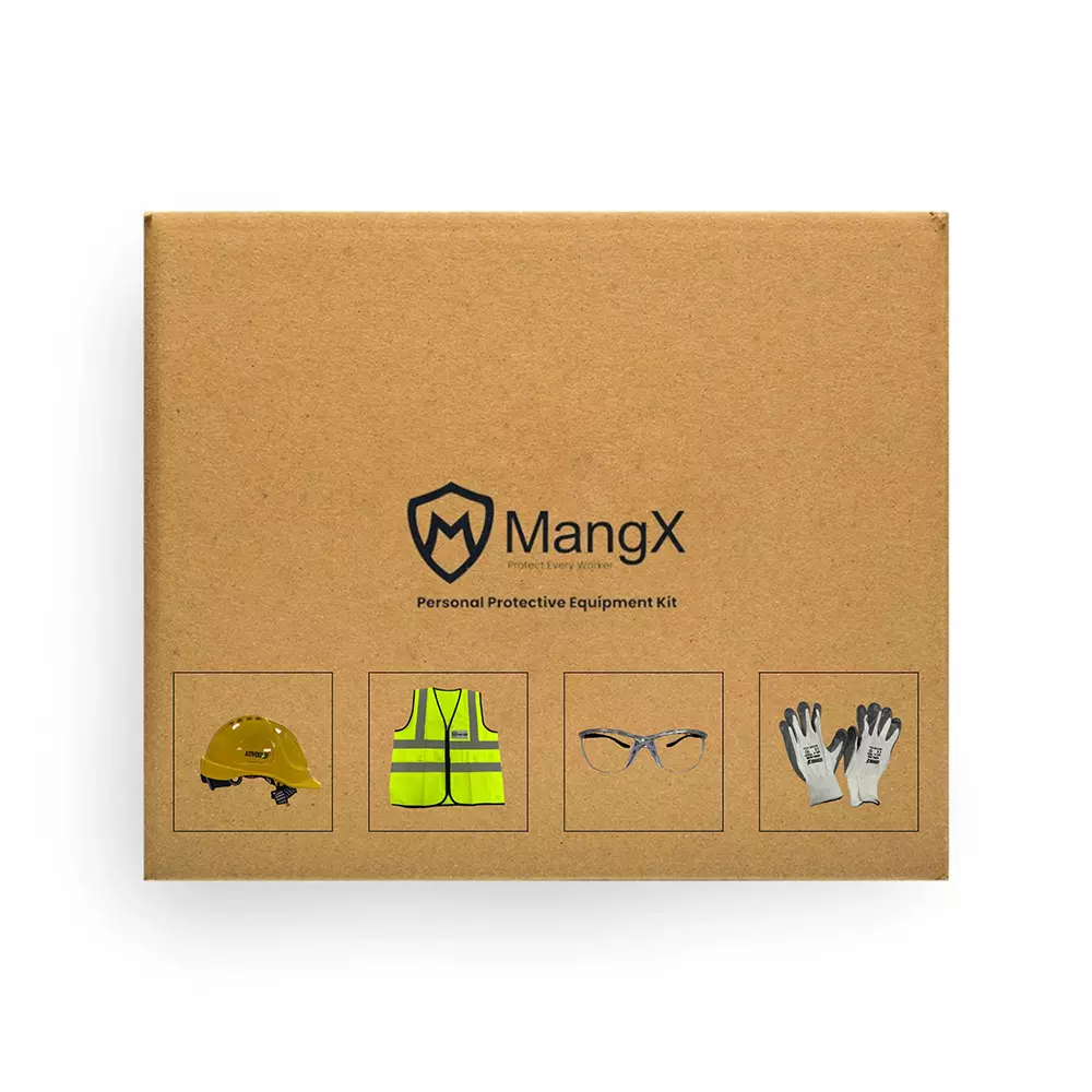magnx-standard-pro-safety-kit-150-gsm-polyester-jacket-vented-helmet-cotton-glove-mx-kit-vj120cgg-s