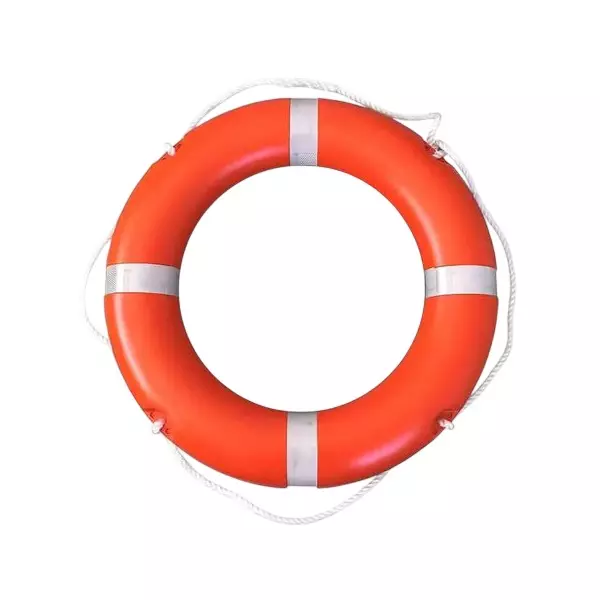GENERIC Life Buoy Ring Orange 76 cm Dia for Pool, Beach, Lake (Pack of 5)