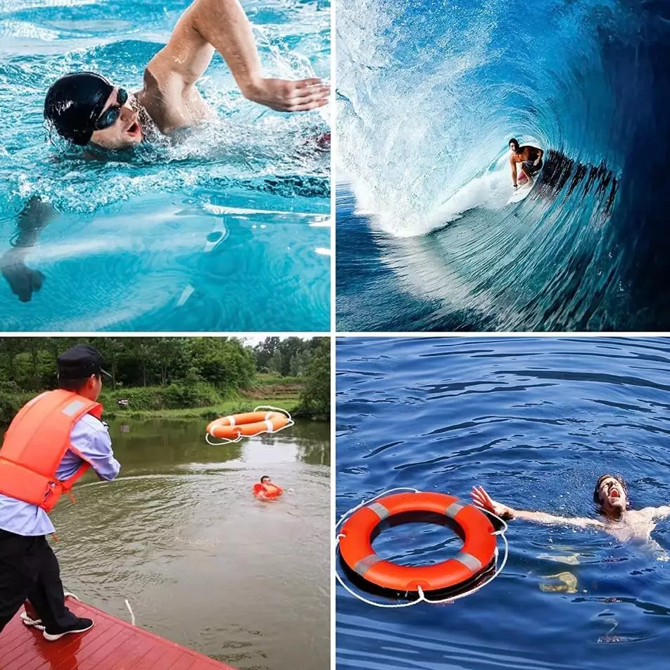 chandok-life-buoy-ring-orange-foam-polyurethane-rubber