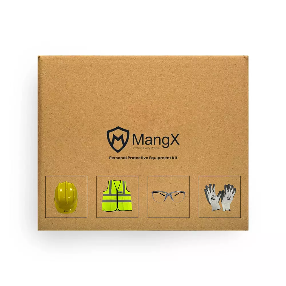 magnx-standard-safety-kit-120-gsm-polyester-jacket-non-vented-helmet-cotton-glove-mx-kit-nvj120ngg-s