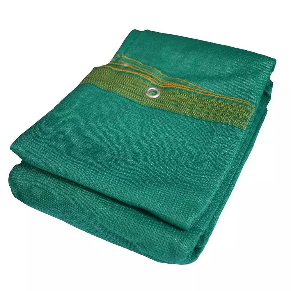 WNE Jaliwale Multipurpose Green Shade Net HDPE (High Density Polyethylene) 1x8 m Green