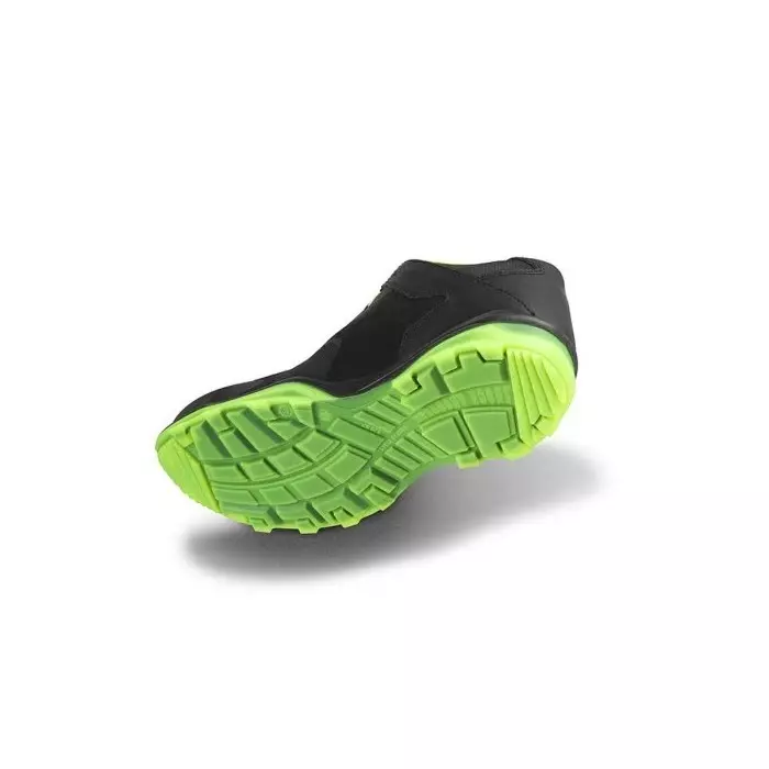 Heckel RUN-R 200 Unisex Black Green CompositeToe Capped Safety Trainers UK 9 EU 43, 6259343 (1 Pair)