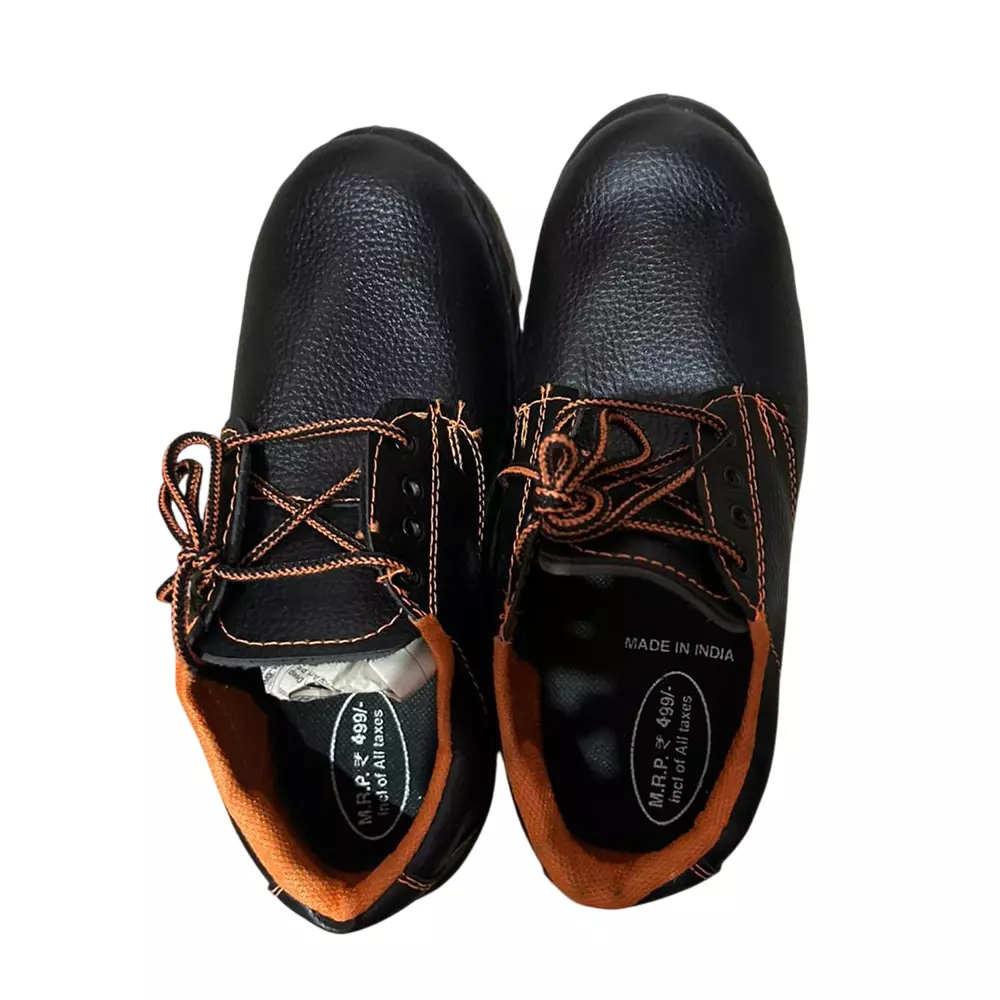 Safari Pro Steel Toe Safety Shoes Low Ankle Size UK 9 Black Model Safex