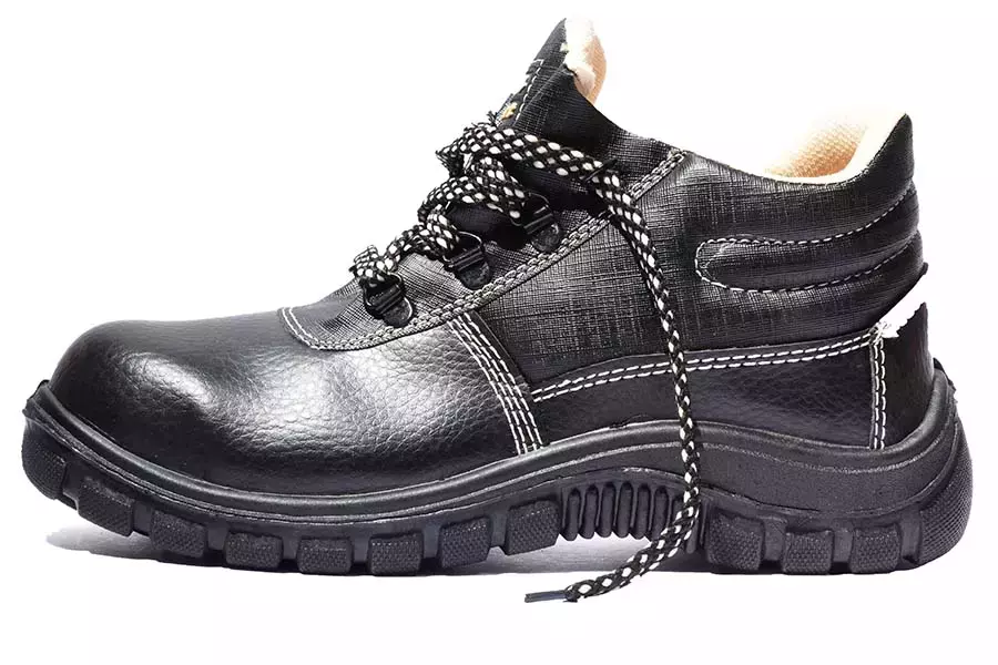 Safari Pro Steel Toe Safety Shoes High Ankle Size UK 7 Black Model Rocksport Tyson