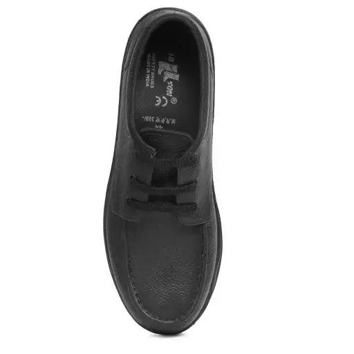 Hillson Discovery Steel Toe Safety Shoes Low Ankle PVC Sole Black Full Grain Leather Size UK 10