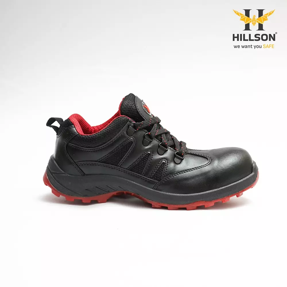 hillson-swag-1903-robust-synthetic-leather-dual-density-steel-toe-black-safey-shoes-size-6