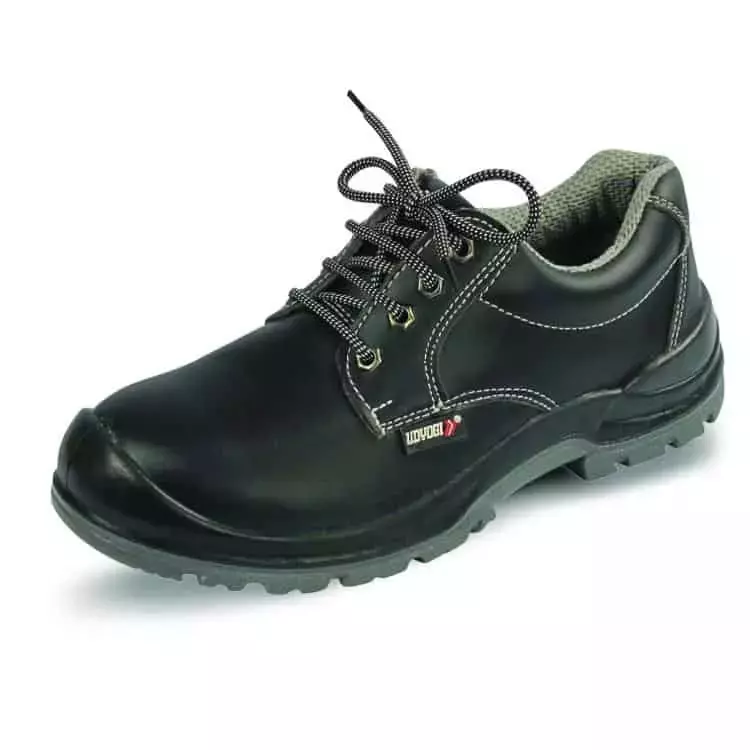 GENERIC Standard Microfiber Grey Double Density Safety Shoes (Size UK 5 - UK 11)