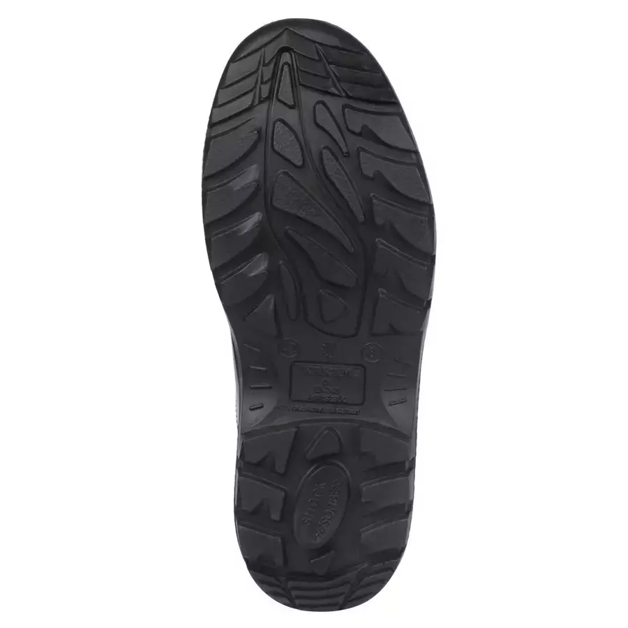 Karam Executive Steel Toe Safety Shoes Low Ankle Black Size UK 3, FS04BL(SWSAPN)