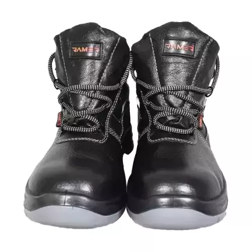 Ramer Steel Toe Safety Shoes PU Sole UK 6 MSLShade-Black