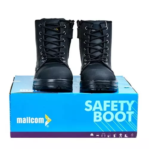mallcom-steel-toe-safety-shoes-high-ankle-pu-sole-double-density-black-leather-scar-b