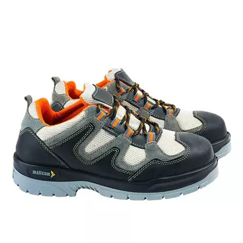 mallcom-steel-toe-safety-shoes-low-ankle-double-density-pu-sole-black-grey-nubuck-and-suede-leather-size-uk-8-margay